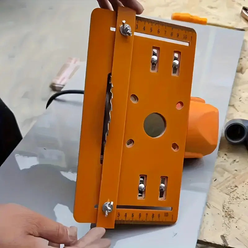Adjustable Circular Saw Base Plate(with no machine)