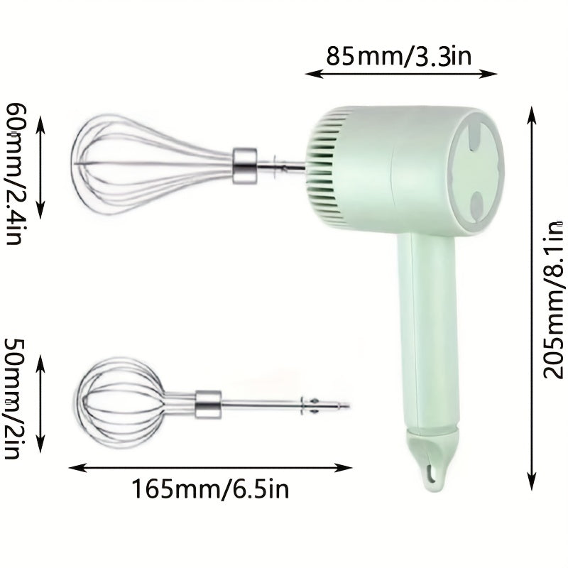 1 electric handheld egg beater