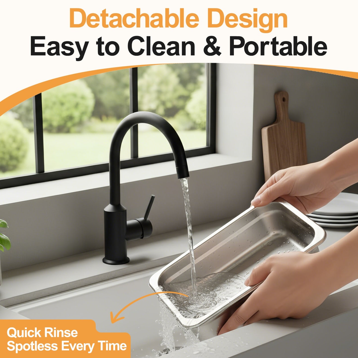 1-Liter Large-Capacity Control Lunch Box