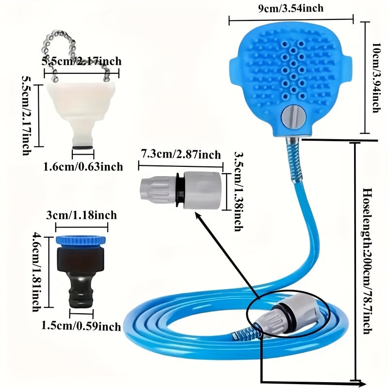 2-in-1 Shower & Grooming Spray Nozzle