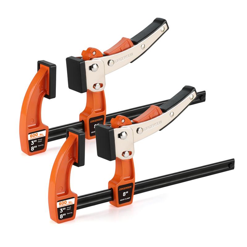 Woodworking clamp set