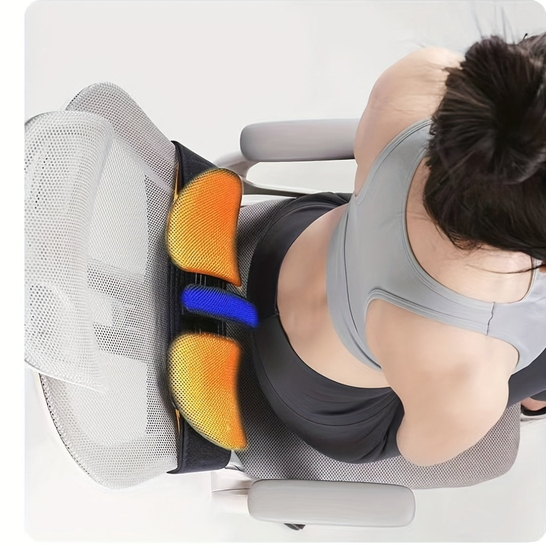 Adjustable Double Pull Waist Strap - Breathable Lower Back Brace