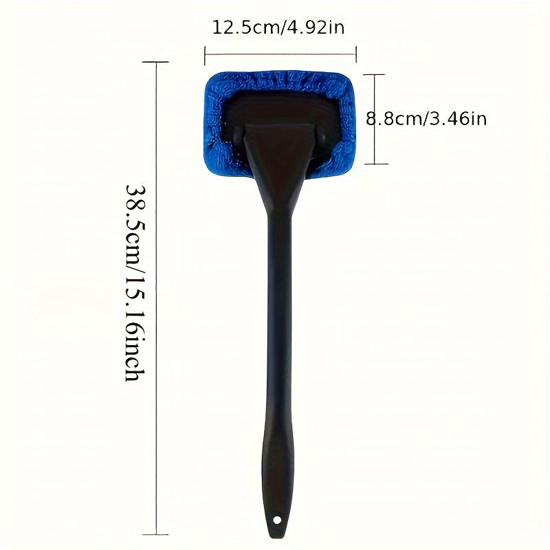 1 Car Windshield Cleaning Brush with 3 Reusable Pads