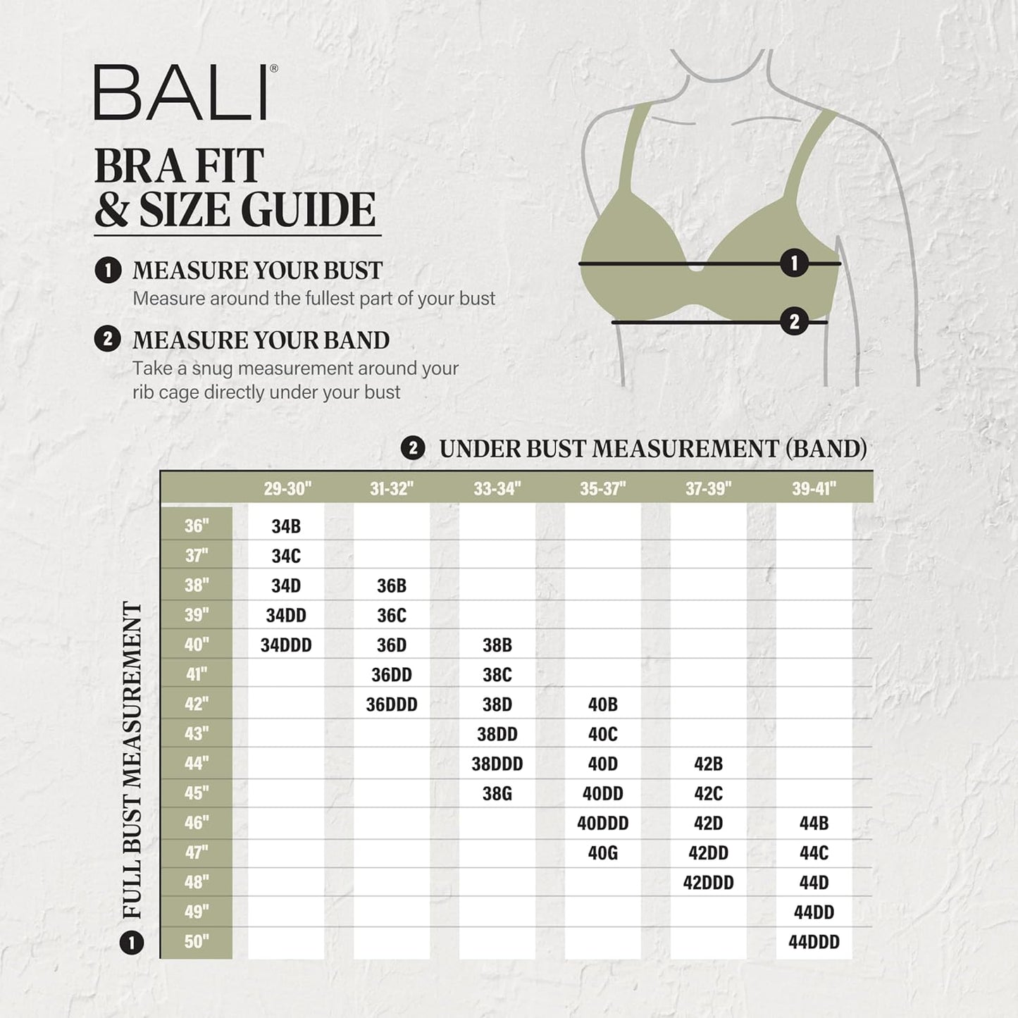 Bali Womens Seamless Underwire Bra