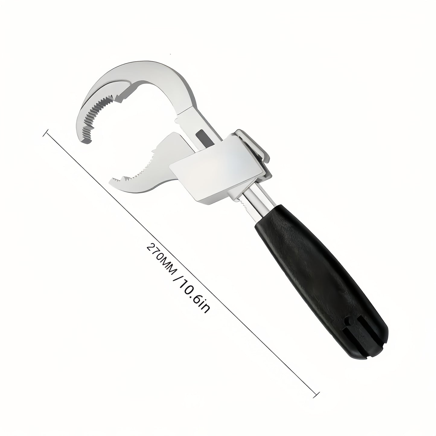 1 Set Of Adjustable Wrenches, Bathroom Plumbing Faucets And Sink Repair Tools