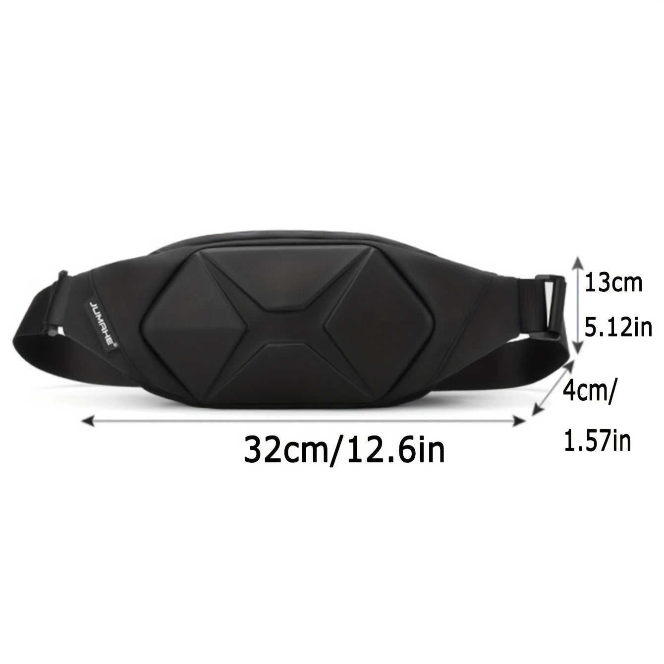 1pc Men's New Fashion Hard Shell Bag
