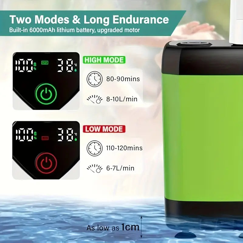Electric Portable Shower Pump