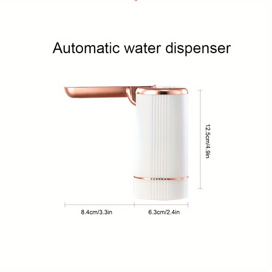 1-5 Gallon Automatic Water Dispenser Pump - USB- Portable Electric Water Gun-like Spout