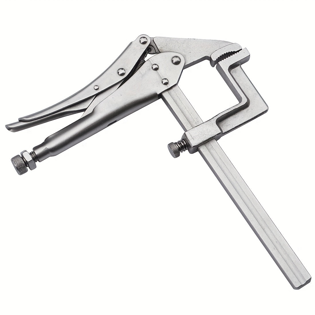 6.96-Inch Heavy-Duty Manual Bar Clamp with Locking Mechanism
