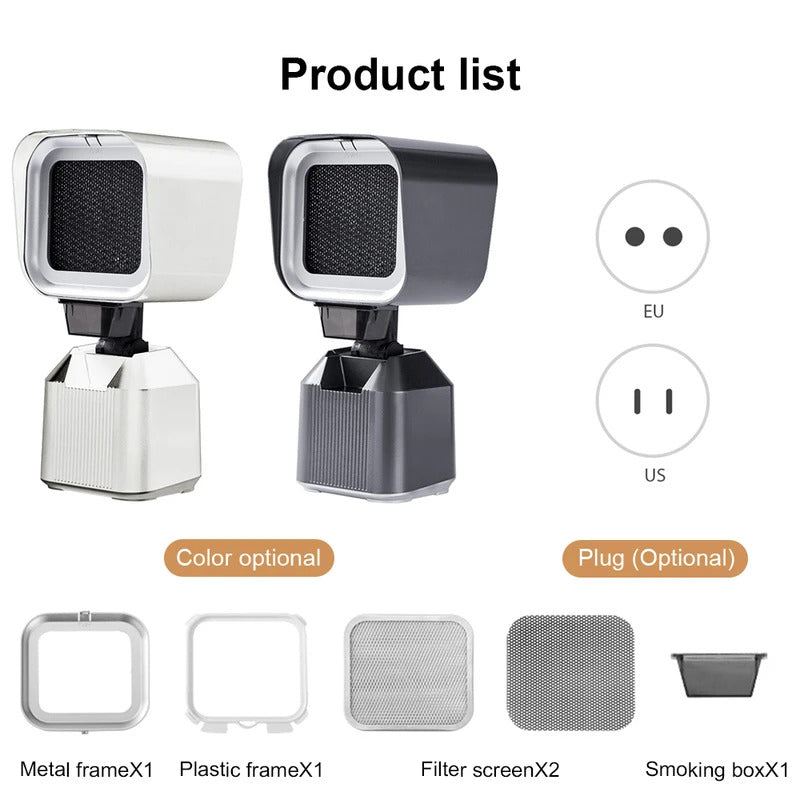 Portable Range Hood. Desktop Kitchen Exhaust Hood Fan