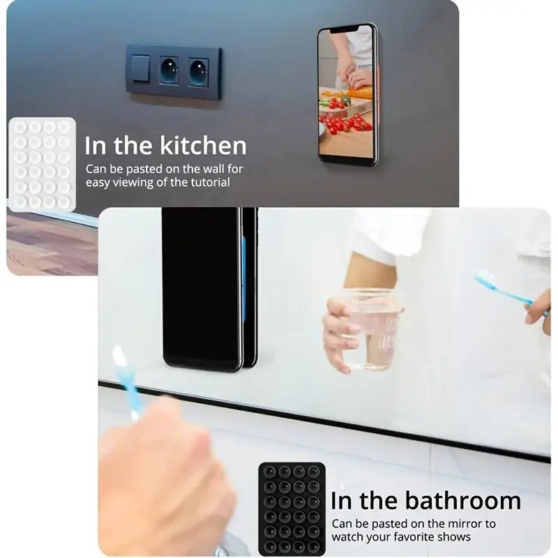Multifunctional Silicone Suction Phone Holder Mat