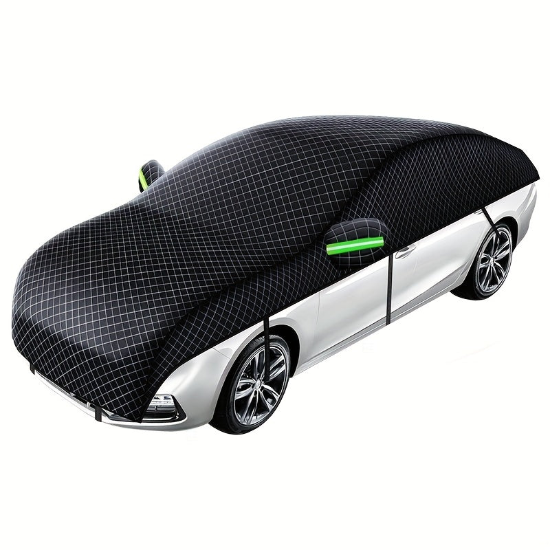 Heavy-duty all-weather windproof car cover