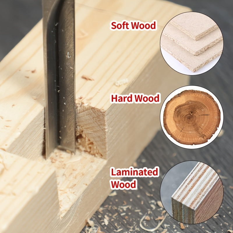 10" Heavy-Duty Corner Chisel - Professional Mortise and Tenon tool