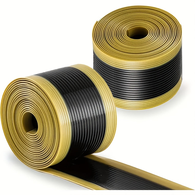 2pcs Yellow Premium TPU Bike Tire Liners