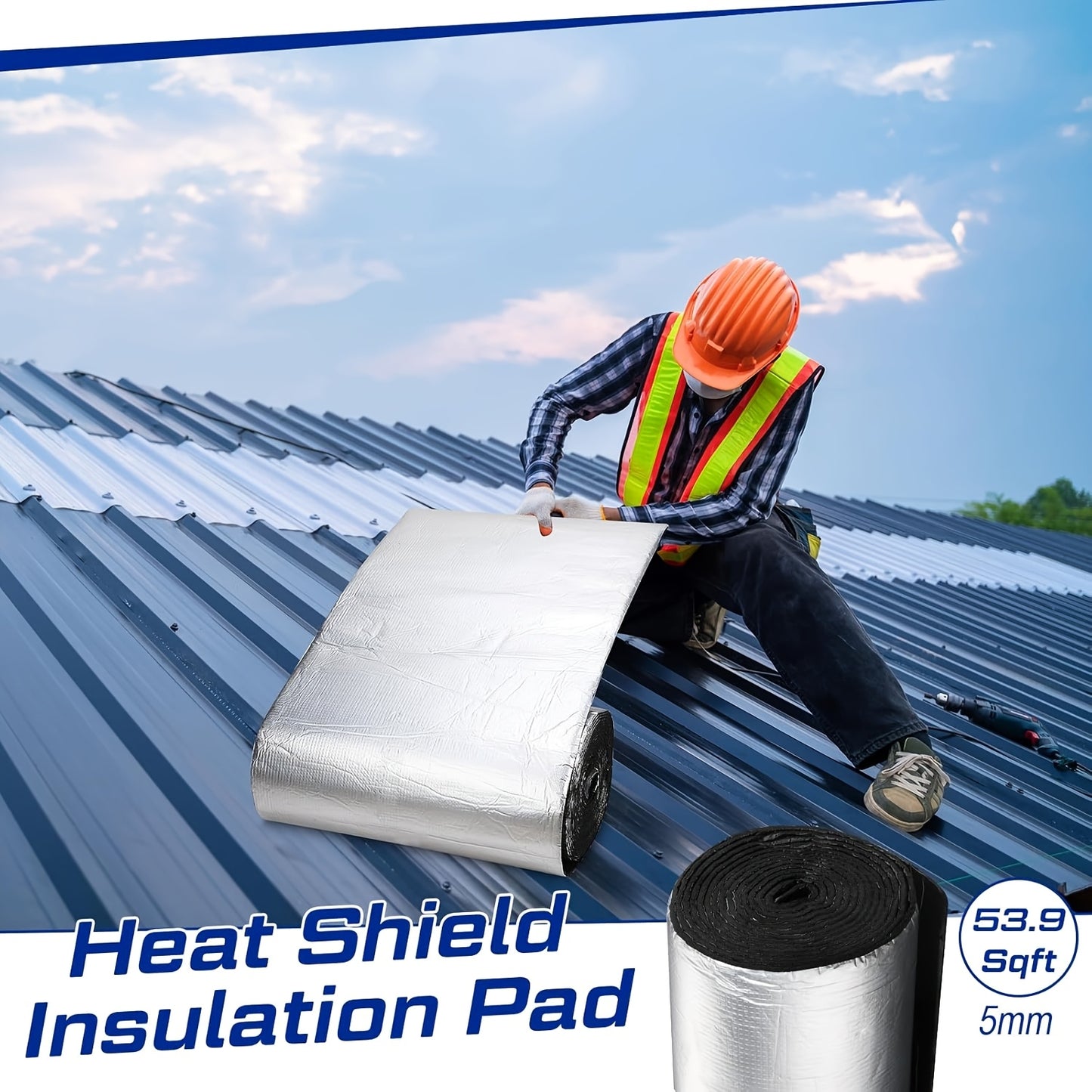 Automotive Fireproof Aluminum Foil Soundproof Mat