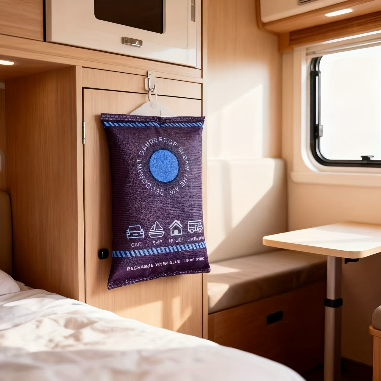 100g Dehumidifier - Manual Operation Moisture Absorber Suitable for Car