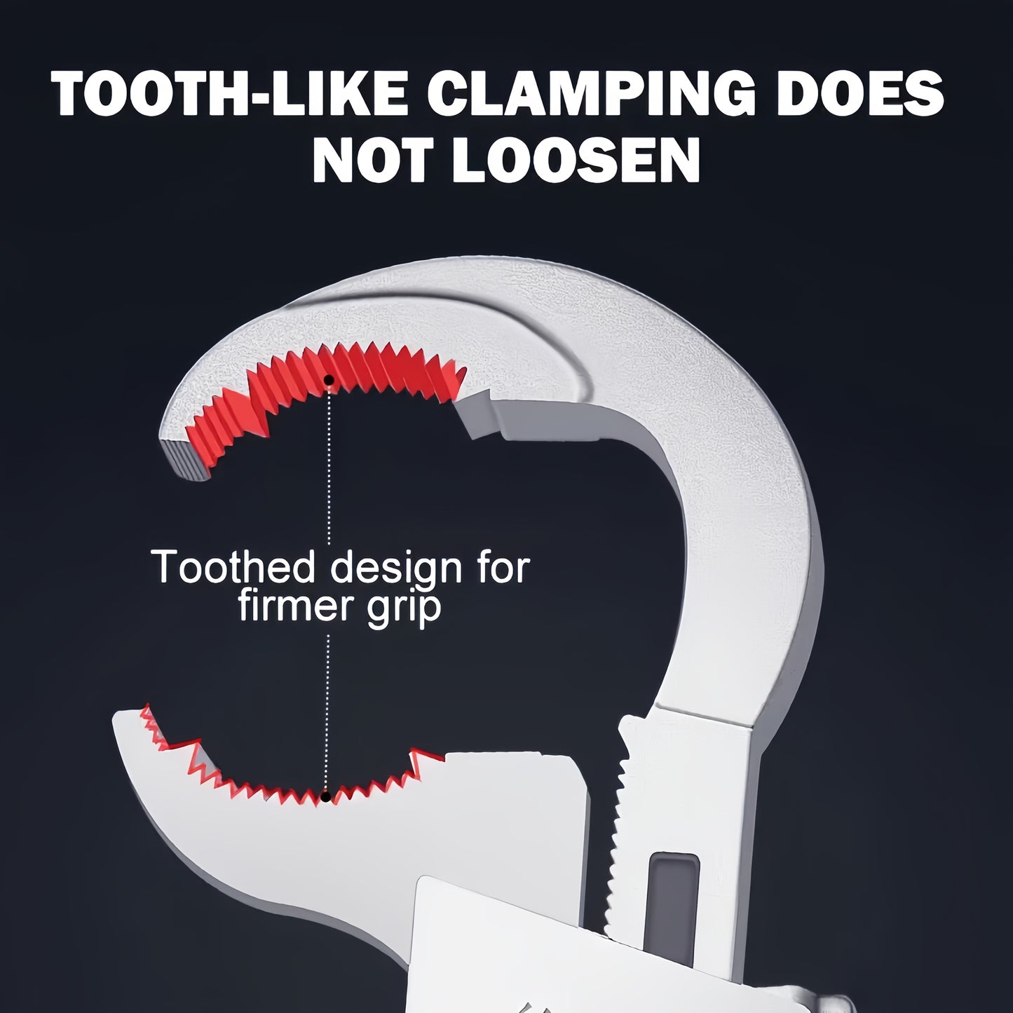 1 Set Of Adjustable Wrenches,  Bathroom Plumbing Faucets And Sink Repair Tools