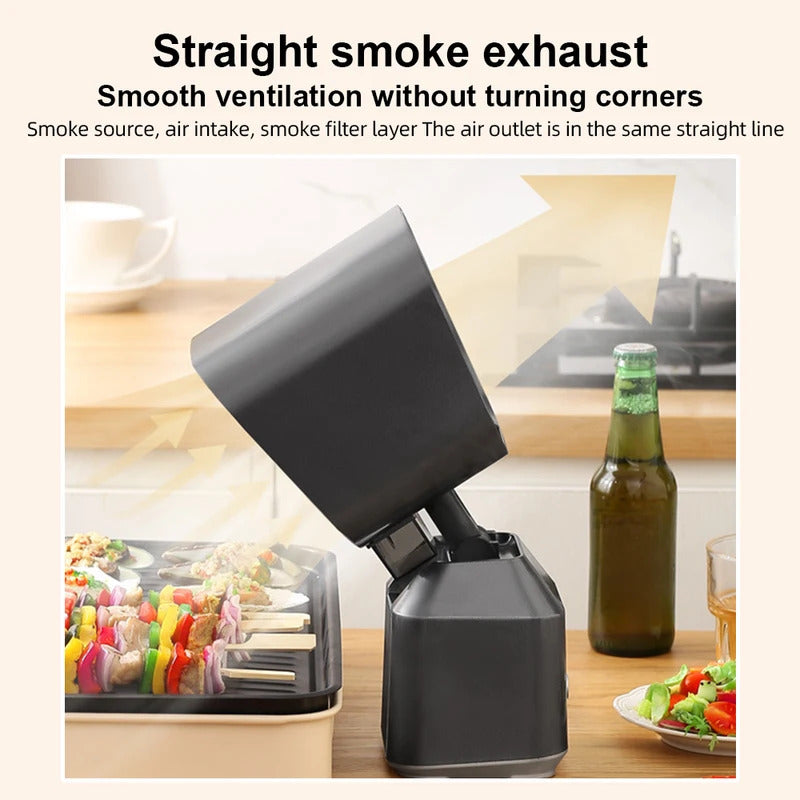 Portable Range Hood. Desktop Kitchen Exhaust Hood Fan