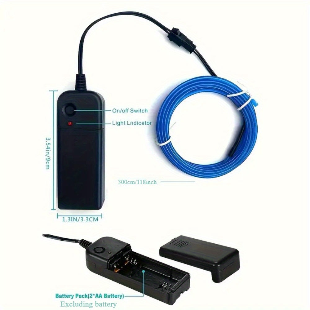 [EL Light String] 3/5meter EL Light Set