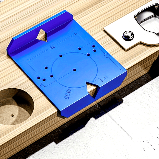 1/3pcs Woodworking Cabinet Door Hinge Hole Positioning Jig