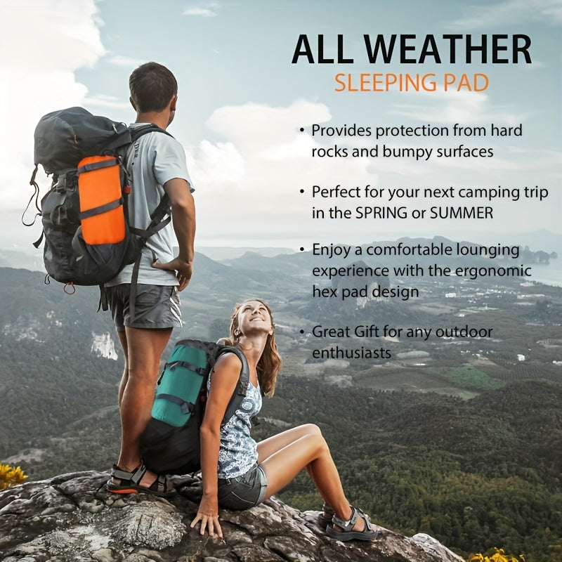 1-person Ultra Light Nylon TPU Self Inflating Camping Sleeping Mat