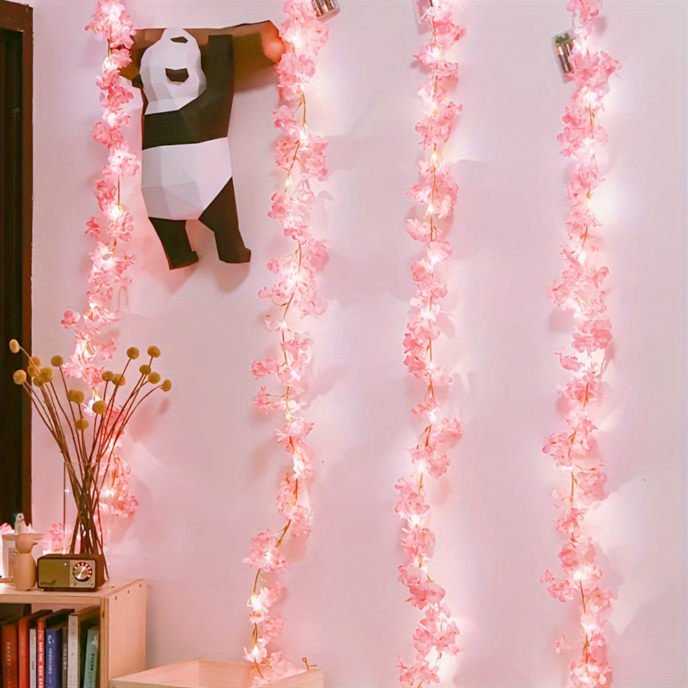 1 Roll, LED Cherry Blossom String Lights
