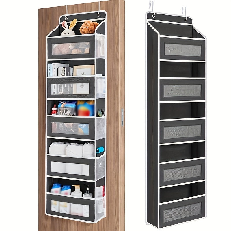 Hanging Door Storage Box with 5 Large Capacity Pockets