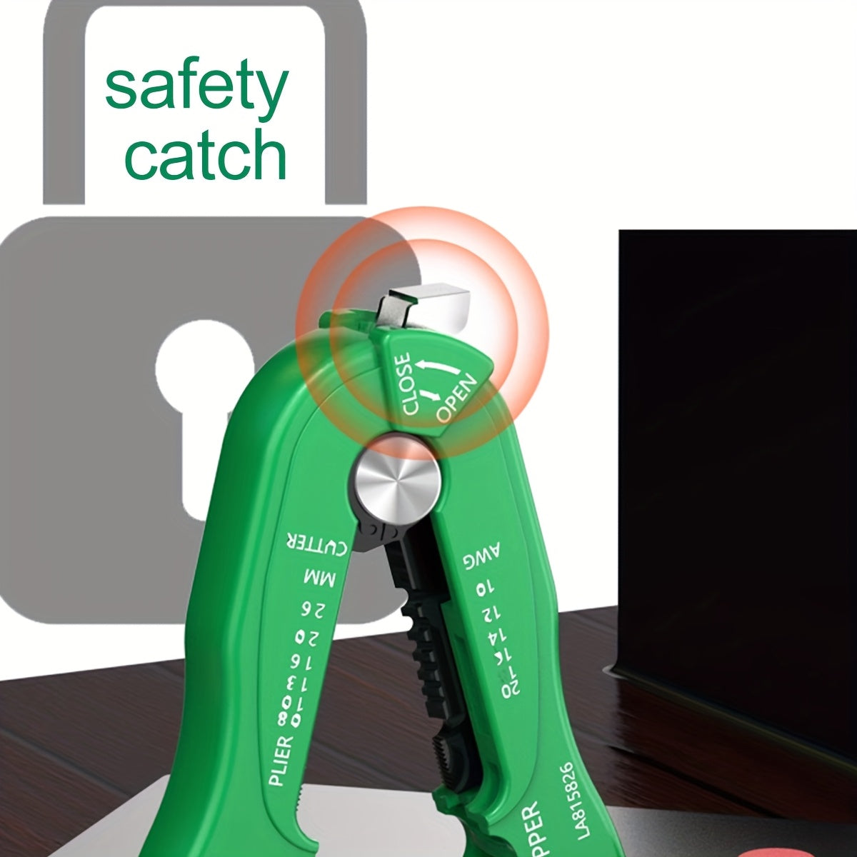 8-in-1 Multifunctional Wire Stripper, Handheld Cable Stripping Tool
