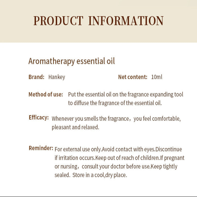 10ml bottled essential oil set