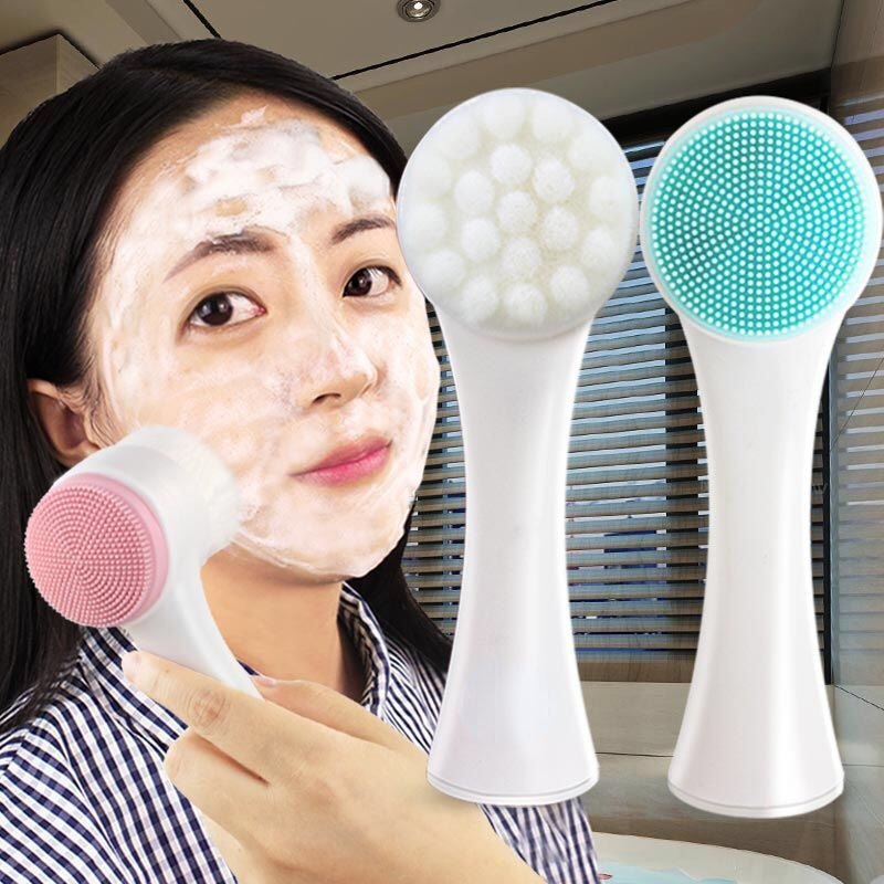 Manual Facial Cleansing Brush Set