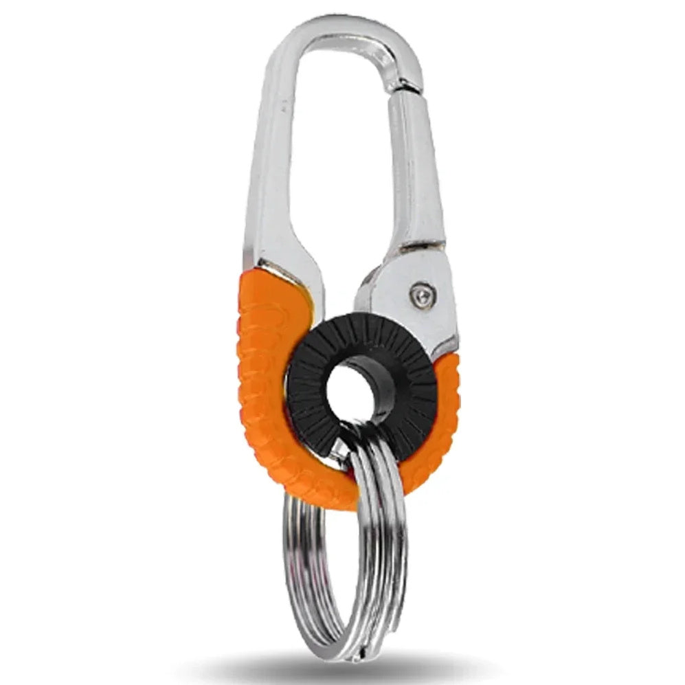 3pcs Heavy-Duty Stainless Steel Keychain Hooks