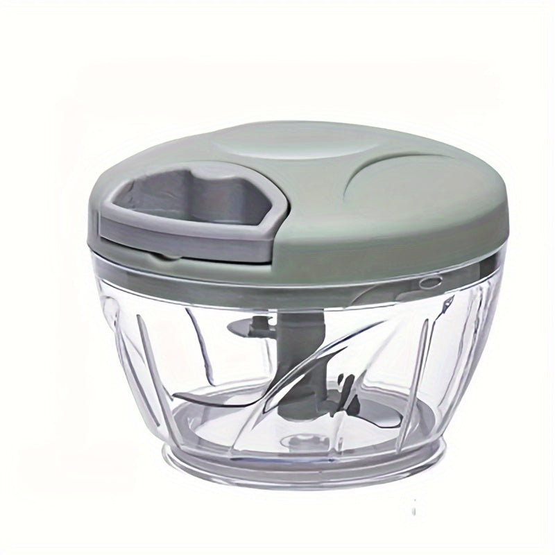 1pc Multifunctional Manual Vegetable Chopper & Garlic Masher
