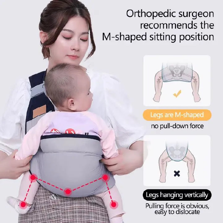 Lightweight Baby Carrier Wrap Multifunctional Baby Carrier Ring Sling