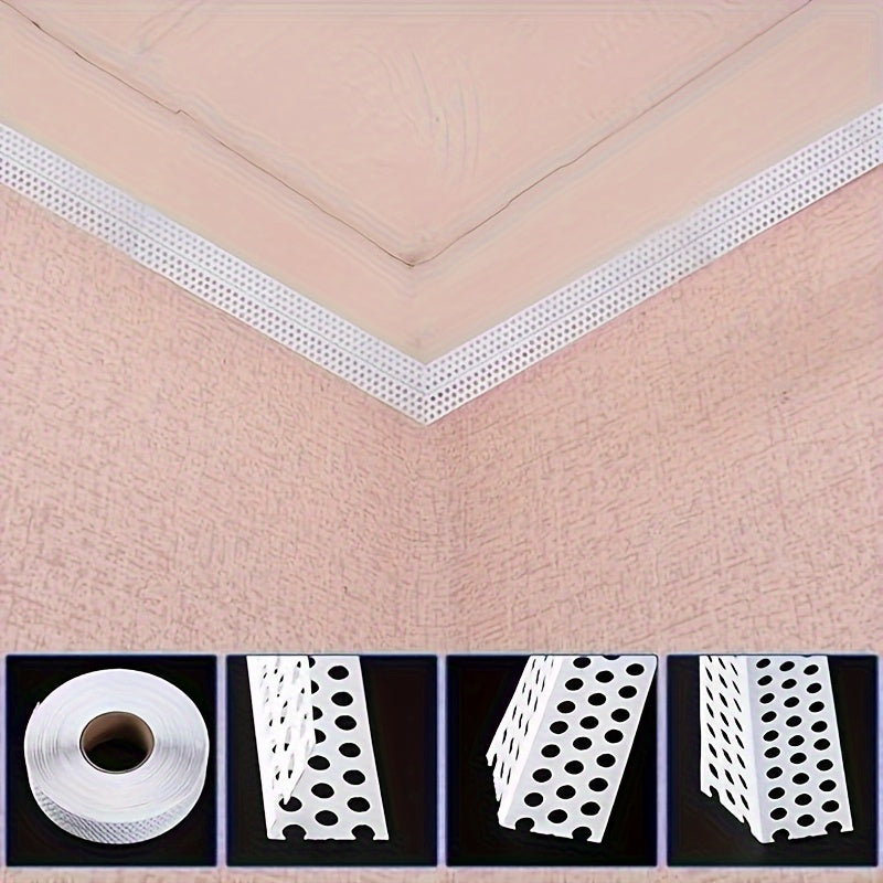 1181.1inch Roll PVC Corner Tape, Acrylic Sealing Tape for Drywall