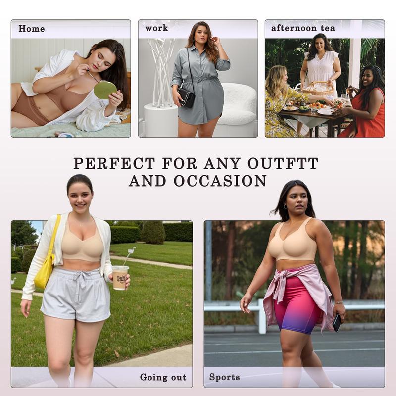 Women Wirefree Bras for Women Full Coverage