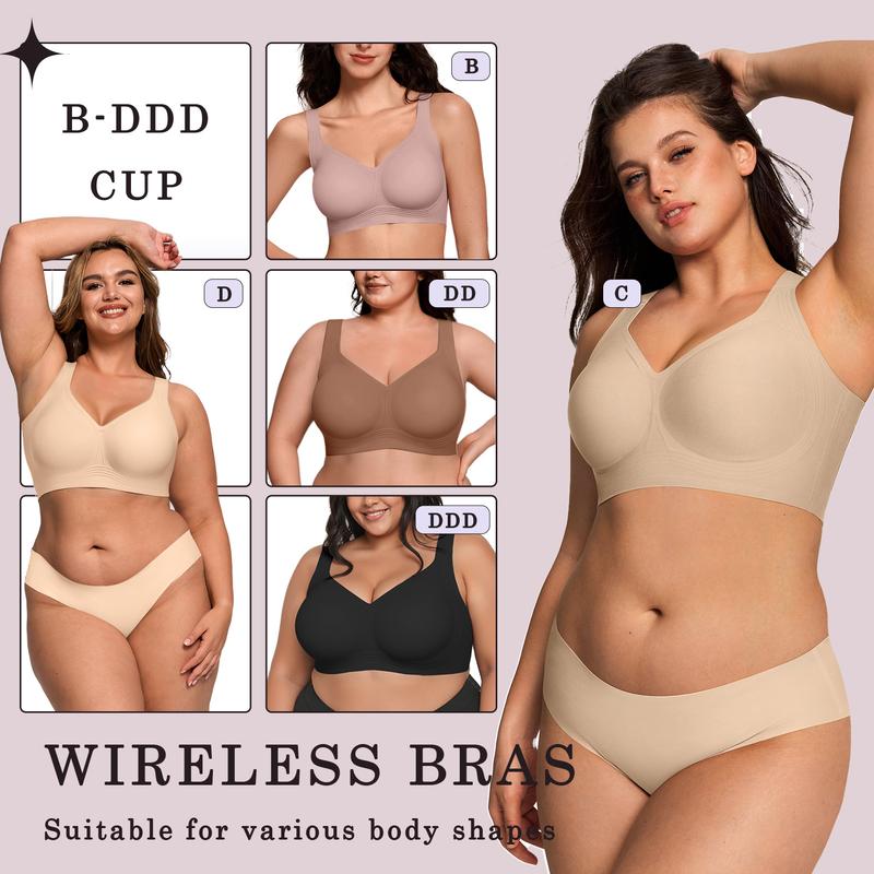 Women Wirefree Bras for Women Full Coverage