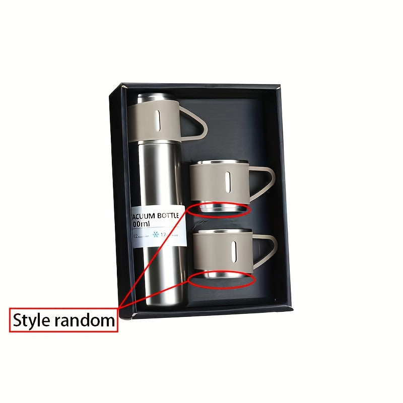 1 Set Thermal Mug 16.9oz, Stainless Steel Portable Insulated Cup