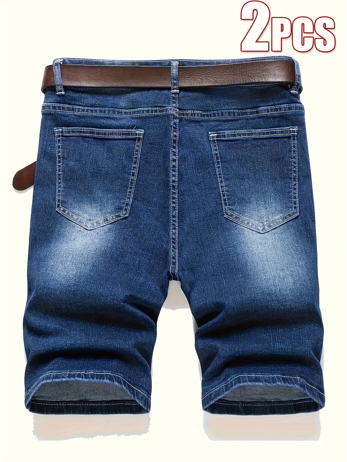 Two-Pack Men's Denim Shorts