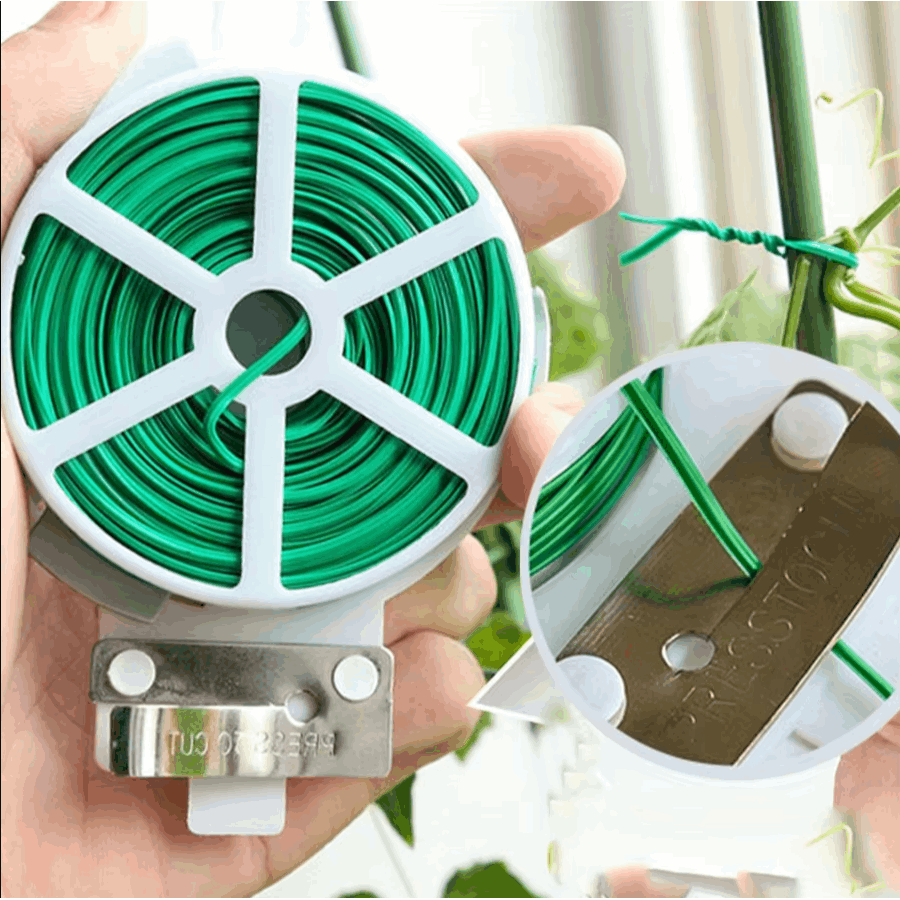 1 Roll 100M Multifunctional Plastic Steel Twist Tie