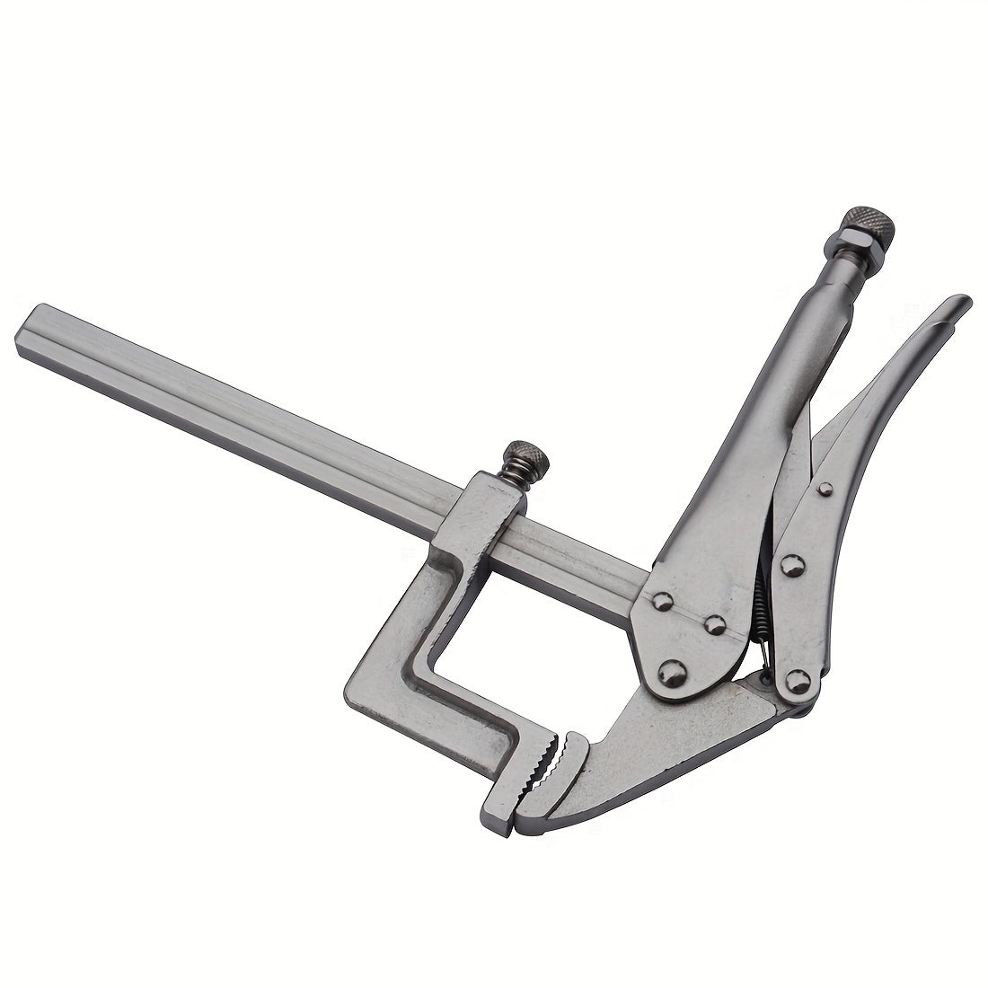 6.96-Inch Heavy-Duty Manual Bar Clamp with Locking Mechanism