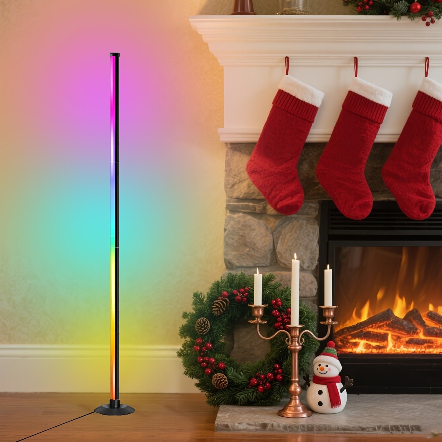 1/2pcs LED Floor Lamp RGBICB Emotion Atmosphere Light