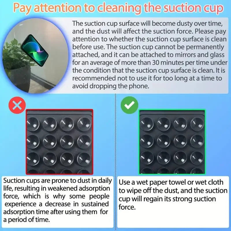 Multifunctional Silicone Suction Phone Holder Mat