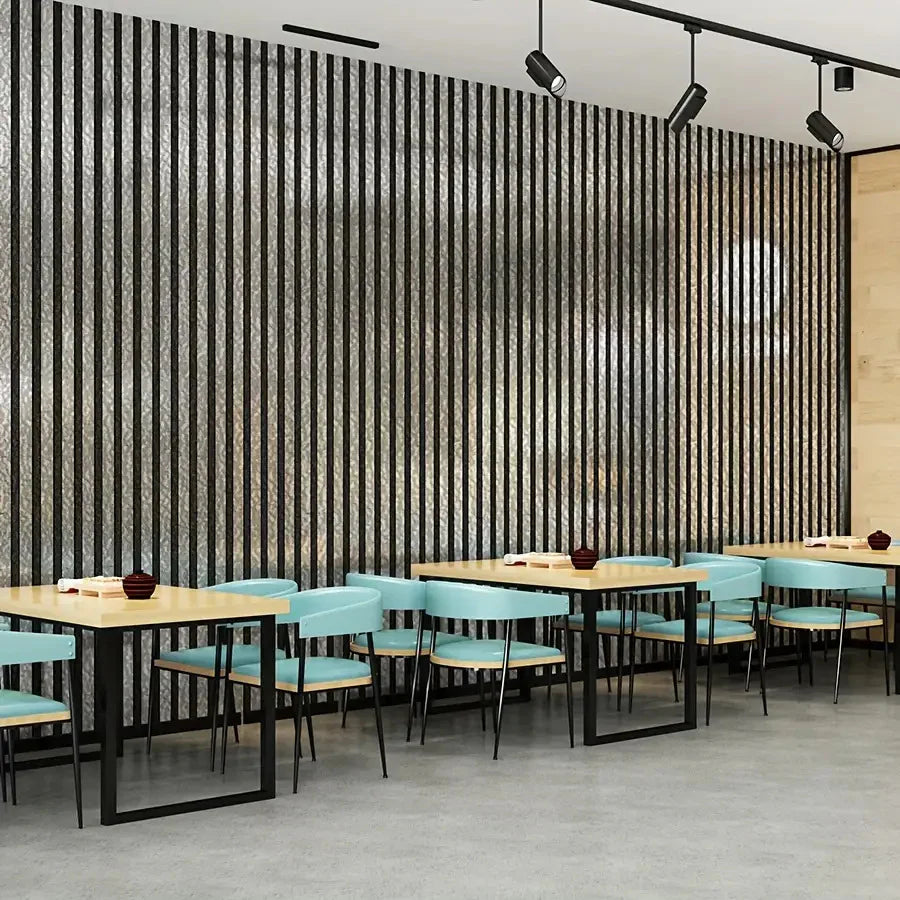 1 Roll of 299.97 cm x 59.94 cm Self-Adhesive 3D Grid Wallpaper