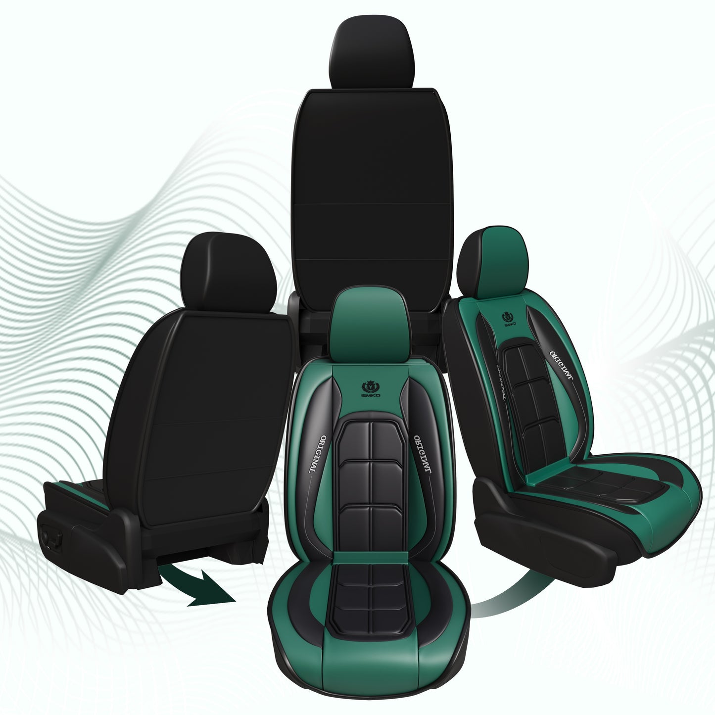 Five seat PU Leather General Motors seat cover