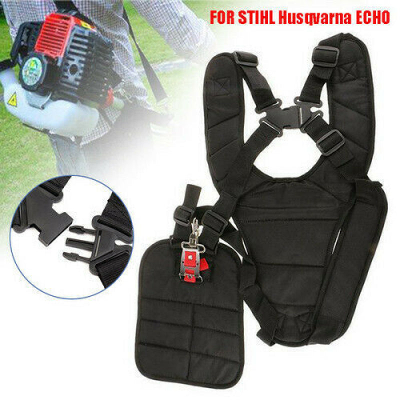 Adjustable Comfort Shoulder Strap for Lawn Mowers and Weed Eaters