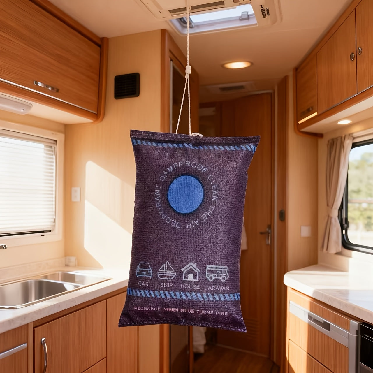 100g Dehumidifier - Manual Operation Moisture Absorber Suitable for Car