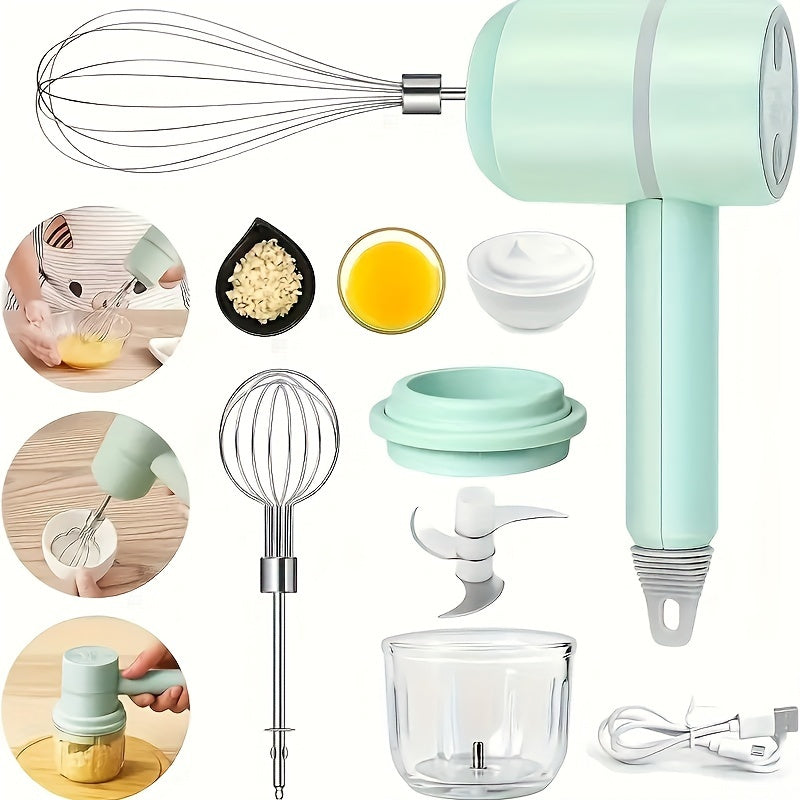 1 electric handheld egg beater