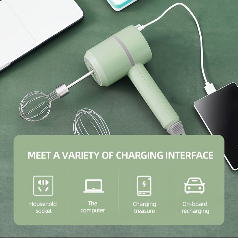 1 electric handheld egg beater