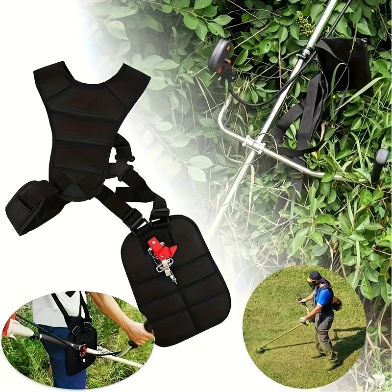 Adjustable Comfort Shoulder Strap for Lawn Mowers and Weed Eaters