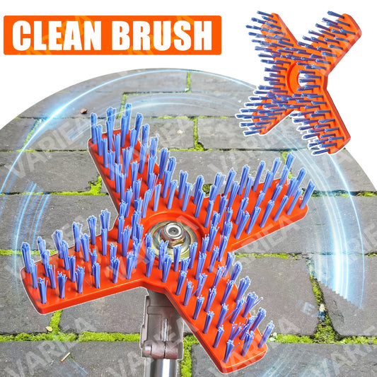 10-inch Nylon Lawn Mower Cleaning Brush